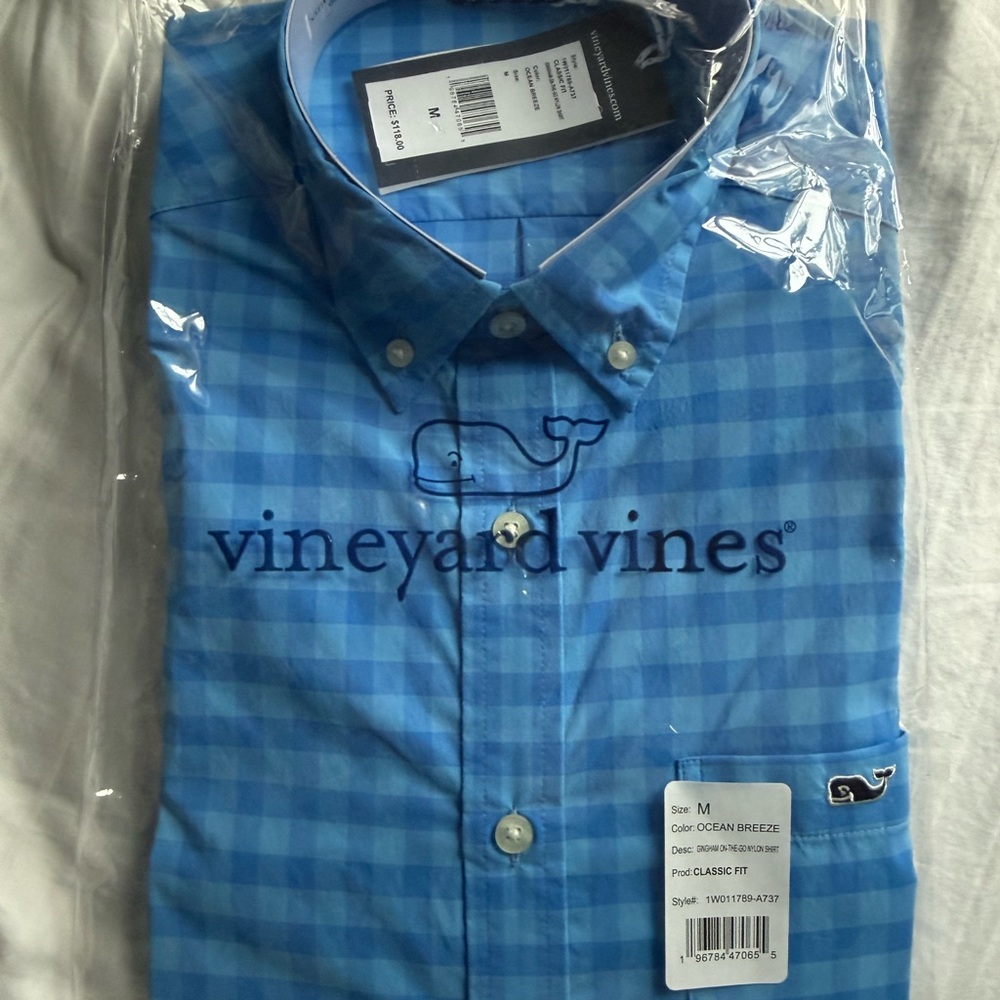 Vineyard Vines Ocean Breeze Check Shirt